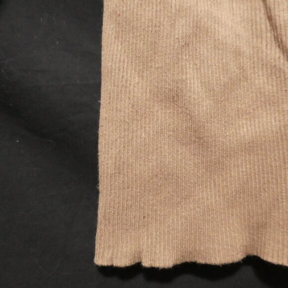 FOREVER 21 | medium | Light Brown Ribbed Long Sleeve Sweater Dress - Picture 16 of 16